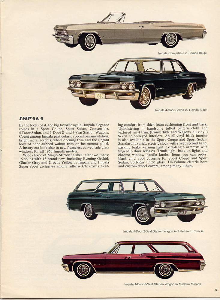 1965 Chevrolet Brochure Page 14